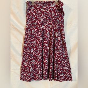 LulaRoe Small Skirt MIDI Used Good Condition